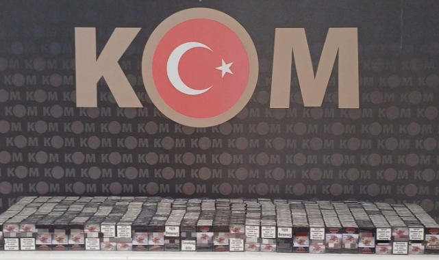 Kırıkkale'de kaçak alkol ve sigara operasyonu