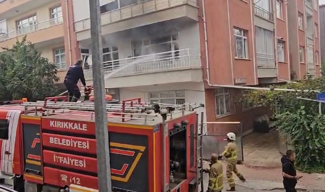 Kırıkkale'de küçük çocuk çakmakla oynarken evi yaktı