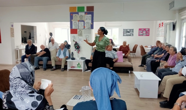 Koca çınarlara Alzheimer anlatıldı
