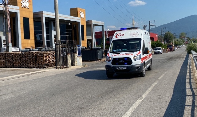 Kocaeli'de fabrikada 4 işçi doğal gazdan zehirlendi