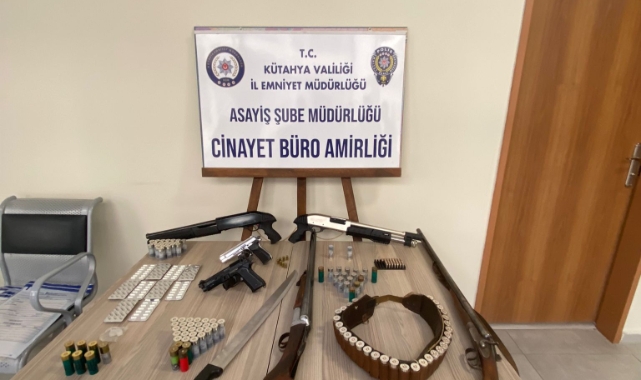 Kütahya’da silahlı fotoğraf paylaşımlarına 10 gözaltı