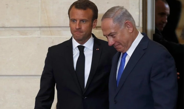 Macron'dan Netanyahu'ya uyarı!