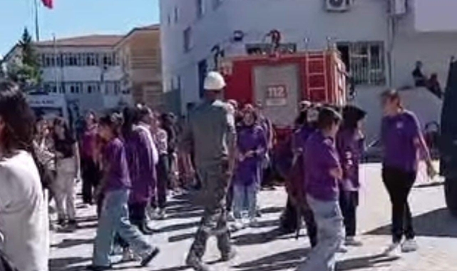 Mardin’de patlayan trafo alevlere teslim oldu