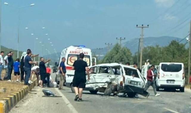 Menteşe'de trafik kazası