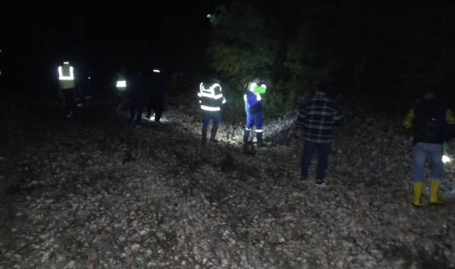Mersin'de ormanda kaybolan yaşlı adam 10 saat sonra bulundu