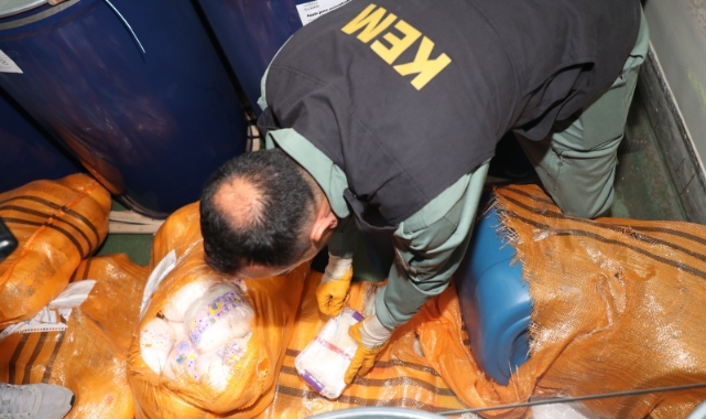 Mersin polisi 262 kilo metamfetamin ele geçirdi