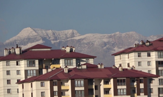 Mevsimin ilk karı o ilimize düştü!