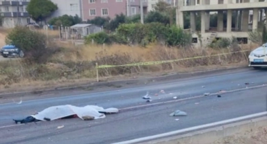 Motosikletiyle otobüsün altında kalan genç astsubay hayatını kaybetti