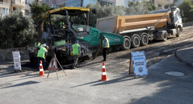 Mudanya'da yollar yenileniyor