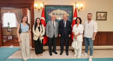 Nöbetçi Gazete'den Bursa Valisi Erol Ayyıldız'a ziyaret