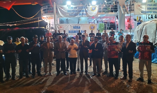 Ordulu balıkçılar 'Vira Bismillah' diyerek sezonu açtı