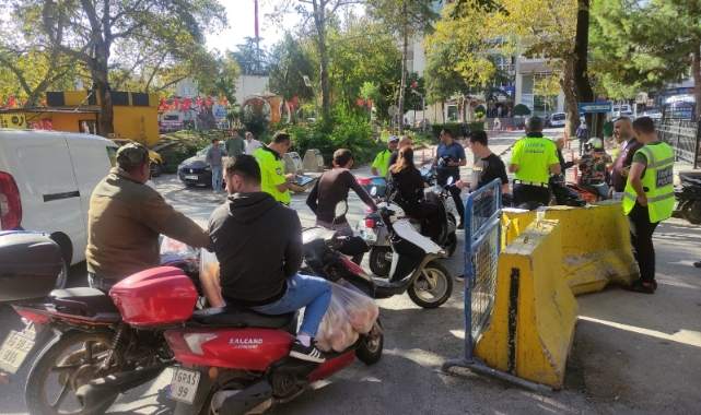 Orhangazi'de motosikletlere sıkı denetim! 1 milyon 500 bin TL ceza