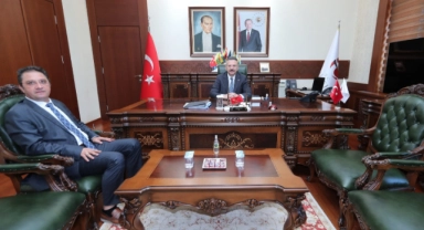 Osman Başeğmez bu kez de Vali Aksoy’u ziyaret etti