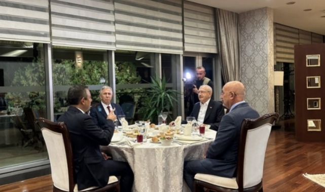 Özgür Özel, Kemal Kılıçdaroğlu ve Mansur Yavaş arasındaki görüşme sona erdi