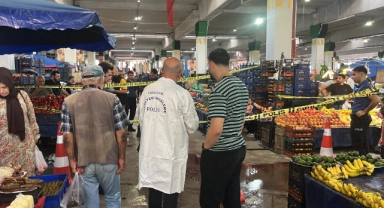 Pazarcı esnafı ile husumetlisi arasında kavga: 1 ölü, 1 yaralı