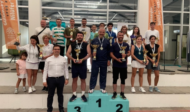 Raket Sporları Turnuvası’nın kazananları belli oldu
