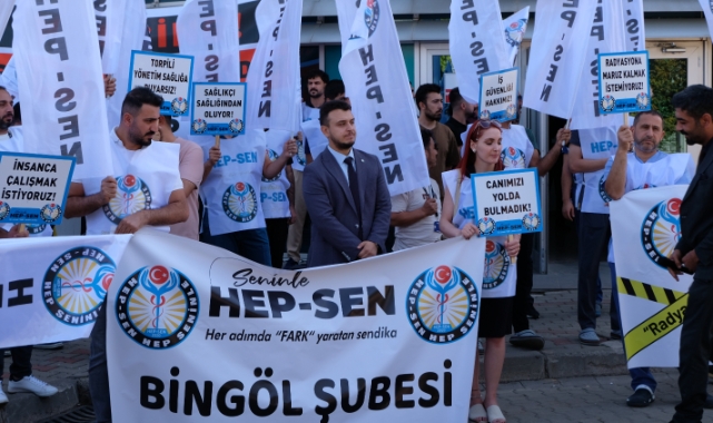 "Sağlık çalışanları radyasyon tehlikesi altında"