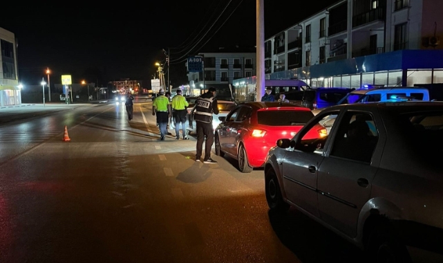 Sakarya'da polisten şok uygulama
