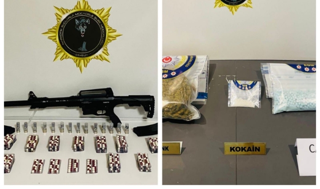 Samsun'da uyuşturucu ticaretinden 4 kişi gözaltına alındı