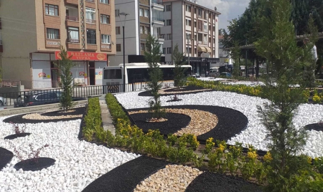 Sincan'a kuru peyzajla estetik dokunuşlar