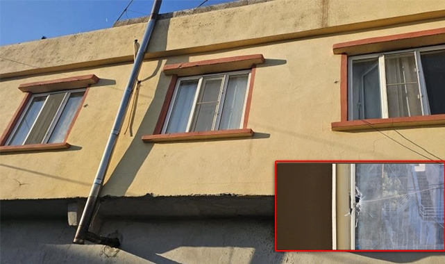 Suriye'den geldi! Gaziantep'te bir eve isabet etti