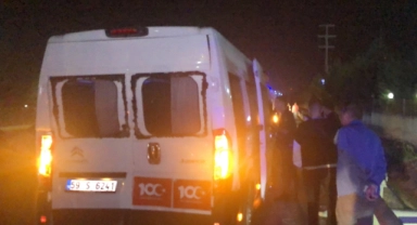 Tekirdağ'da fabrika servisleri çarpıştı: 12 işçi yaralı