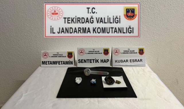 Tekirdağ'da uyuşturucu ve silah operasyonları