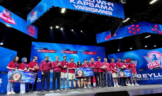 TEKNOFEST kapsamındaki Akıllı Wi-Fi Yarışması'nın kazananları belli oldu