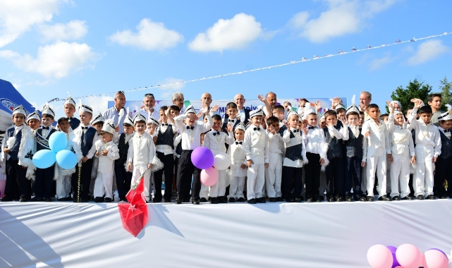 Terme’de geleneksel sünnet şöleni