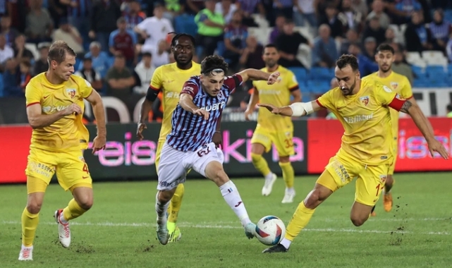 Trabzonspor 1 puanı 90+8'de aldı
