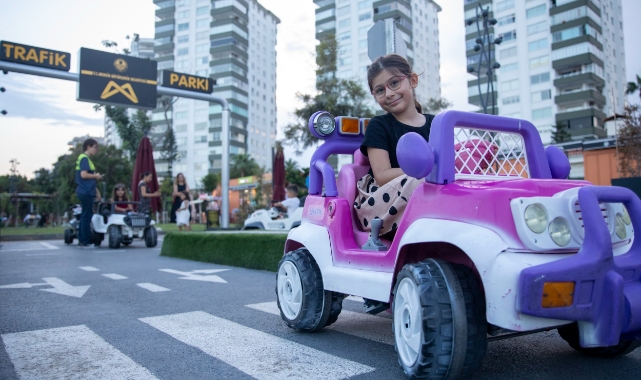 Trafik Park, hem çocukların hem de velilerin gözdesi oldu