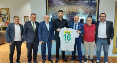 TSYD Bursa Şubesi Bursaspor'u ziyaret etti