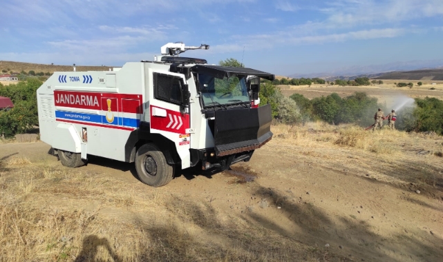 Tunceli’deki yangında 11 hektarlık alan zarar gördü