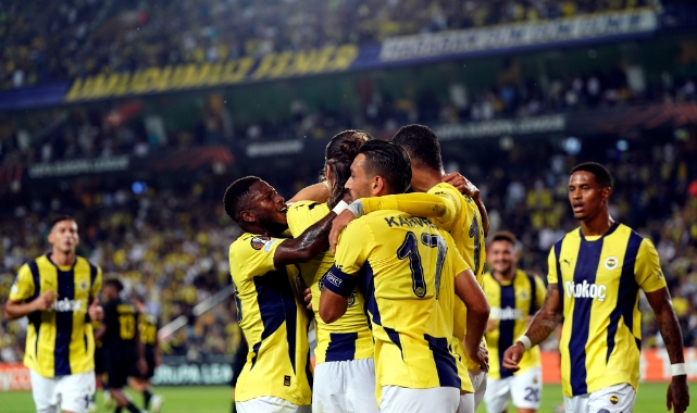 UEFA Avrupa Ligi: Fenerbahçe: 1 - Union Saint-Gilloise 0 (İlk yarı)