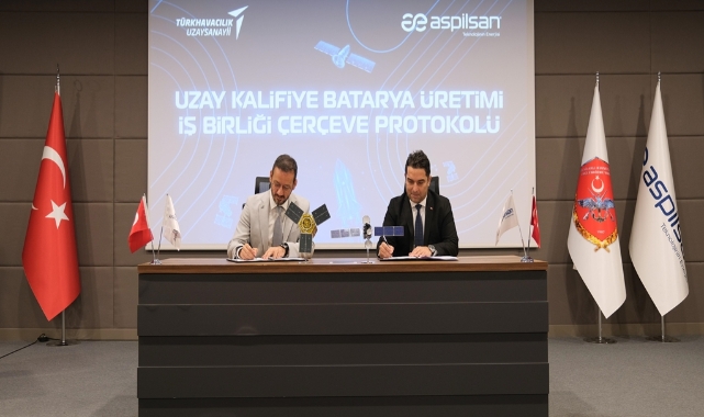 Uzay sistemlerinde kullanılacak bataryalar yerli üretilecek