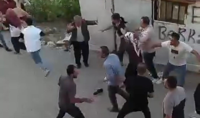 Van’da taşlı, sopalı kavga