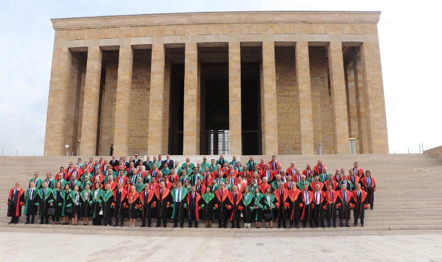 Yargıtay üyelerinden, Anıtkabir'e ziyaret
