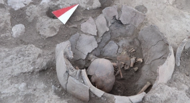 Yassıhöyük kazı alanında 6 bin yıllık kafatası bulundu