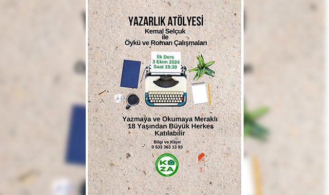 Yazarlık atölyesi Bursa'da başlıyor