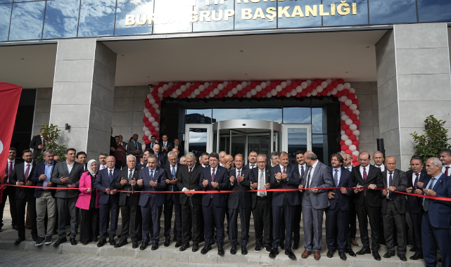 Adalet Bakanı Yılmaz Tunç Bursa'da yeni adli tıp kurumunun açılışına katıldı