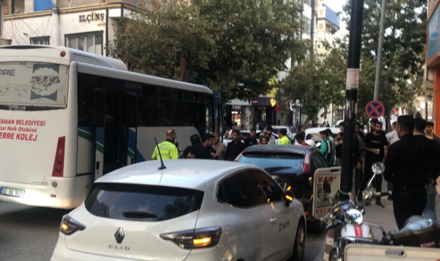 Adıyaman’da, iki grup arasında kavga çıktı