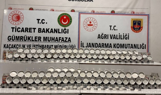 Ağrı’da 170 kilo sıvı metamfetamin ele geçirildi