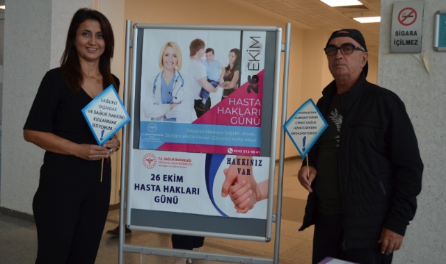 Alanya’da Dünya Hasta Hakları Günü tanıtıldı