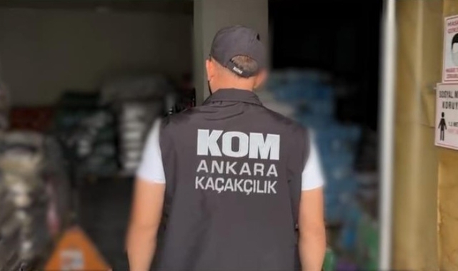 Ankara’da sahte içki ve kaçak gıda operasyonu!