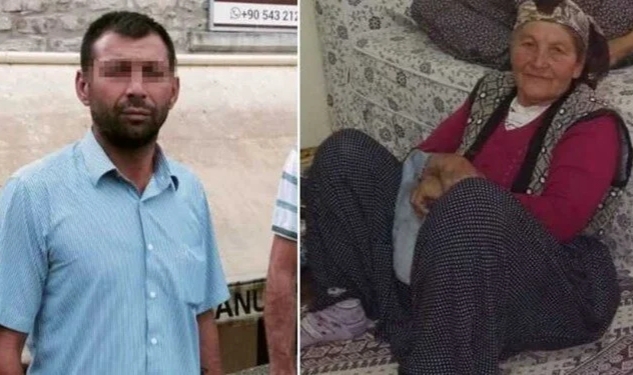 Annesini bıçaklayıp bastonla boğarak öldürdü