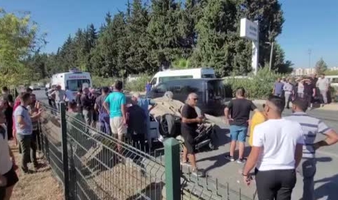 Antalya'da feci kaza