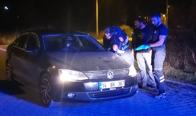 Aracın içinde sızıp kalınca vatandaşlar öldü zannetti