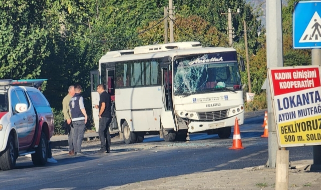 Aydın'da işçi servisleri çarpıştı! 15 yaralı