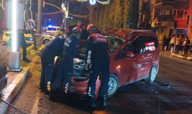 Aydın'da korkutan trafik kazası!