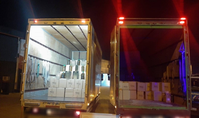 Aydın'da piyasa değeri 5 milyon TL olan sahte zeytinyağı ele geçirildi